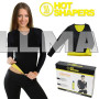 Футболка женская для тренировок похудения Hot Shapers черная